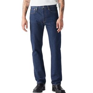 Levi's Men's 501® Original Non-Stretch Jeans Classic Dark Wash Soze 40X32